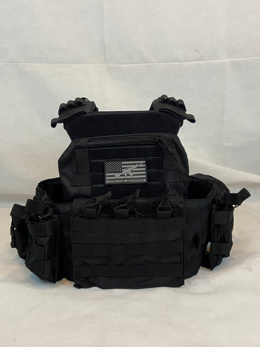 F.A.P.V GEN4.1 - PLATE CARRIER VEST - BLACK