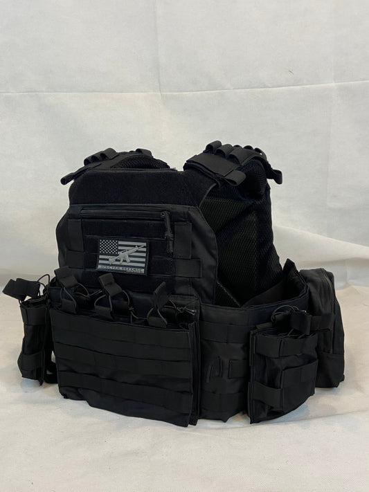 F.A.P.V GEN4.1 - PLATE CARRIER VEST - BLACK