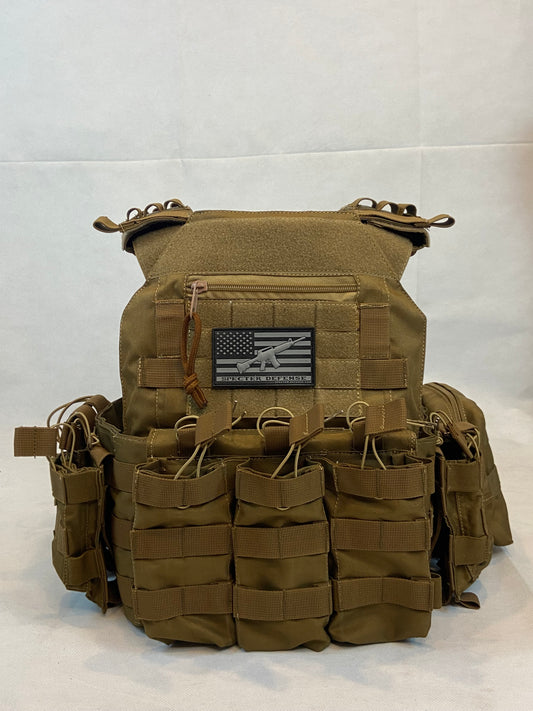 F.A.P.V GEN4.1 - PLATE CARRIER VEST - COYOTE BROWN